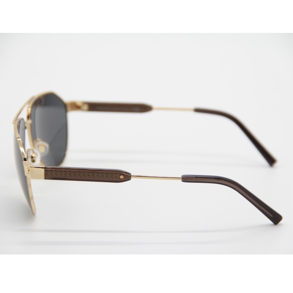 NEW VERSACE SUNGLASSES VERSACE VE2223 1002/87 AVIATOR EYEWEAR VERSACE VE 2223 - Picture 5 of 9